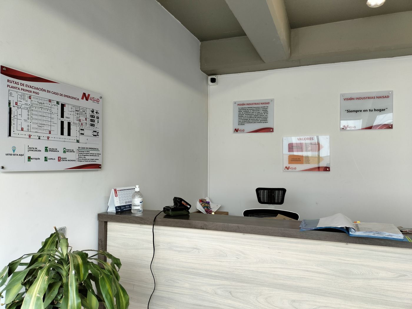 Recepción de Industrias Naisad
